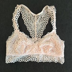 Light pink Aerie bralette